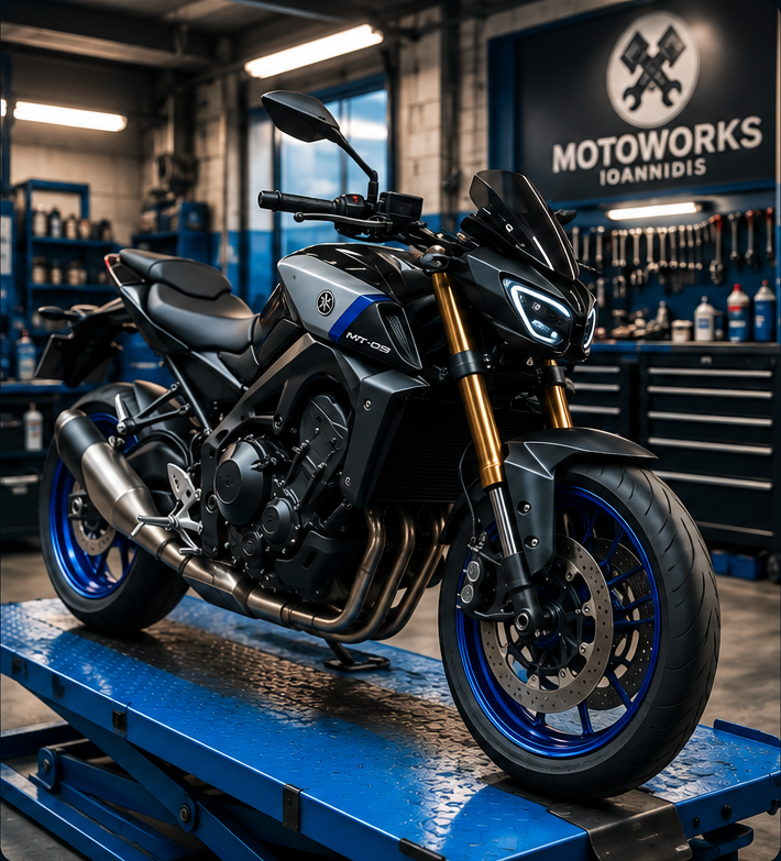 Μοτοσυκλέτα στο MOTOWORKS